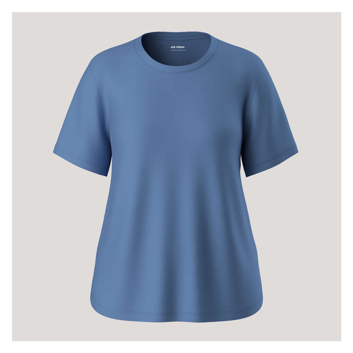 Relaxed T-Shirt in Dusty Blue from Joe Fresh